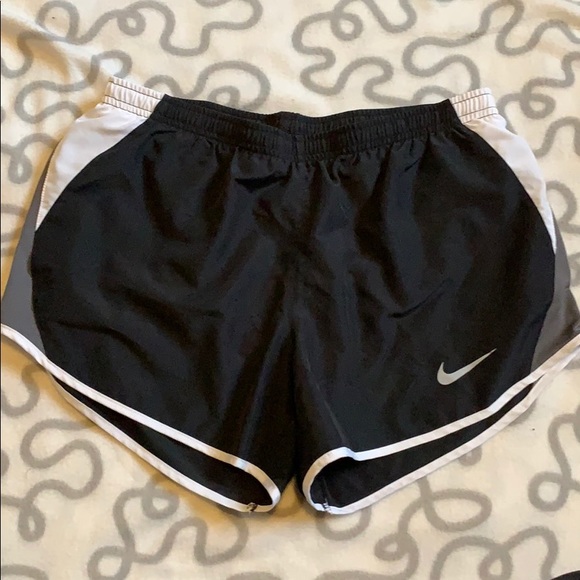 Nike black athletic shorts - Picture 1 of 4